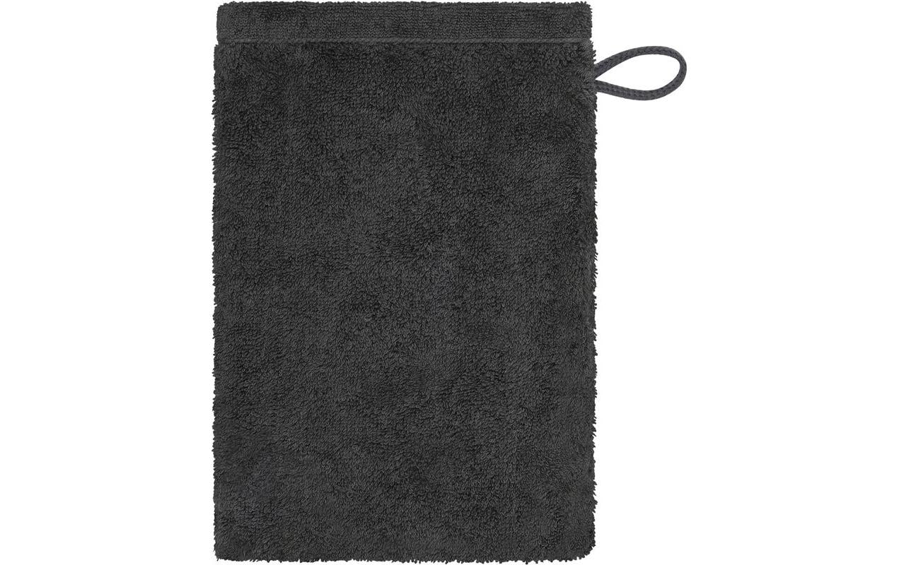 Cawö Waschhandschuh – 16×22 cm, Baumwolle, Dunkelgrau