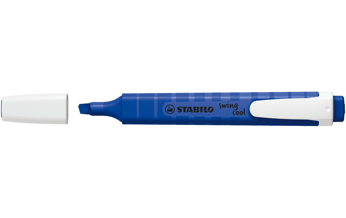 STABILO Textmarker – Ultramarinblau, Spitze 1 mm