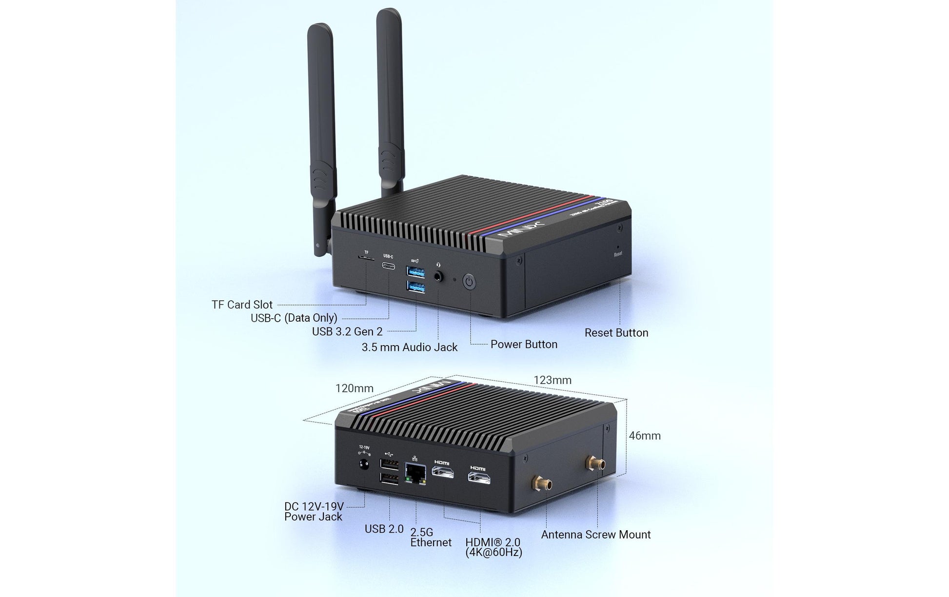Minix NEO Z150-0dB Micro – Intel N150, 8 GB RAM, 256 GB SSD, Windows 11 Pro