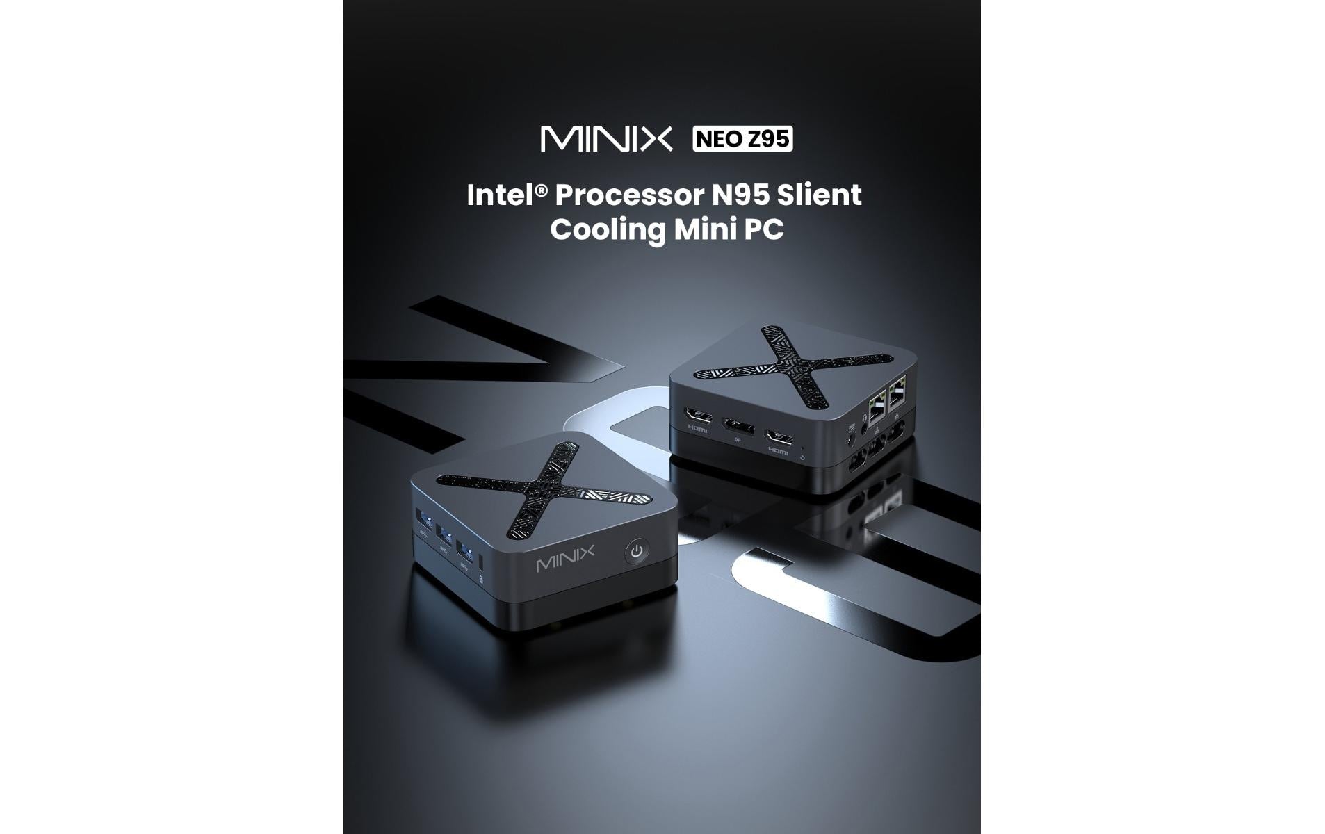Minix NEO Z95 Micro – 16 GB RAM, 512 GB SSD, Windows 11 Pro