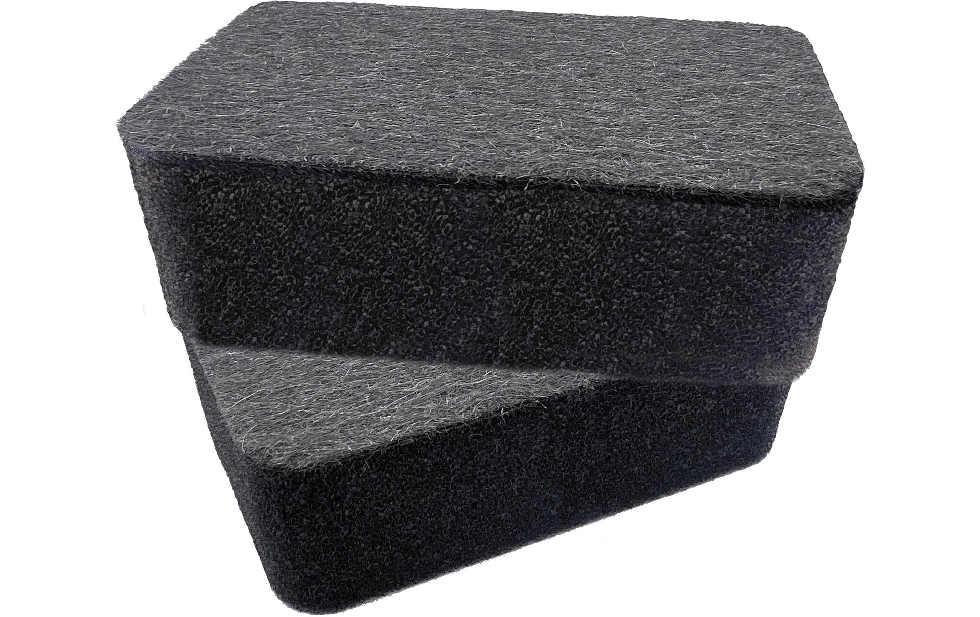OUTDOORCHEF Glasreinigungsschwamm – für Glas, schwarz, 2 Stk.