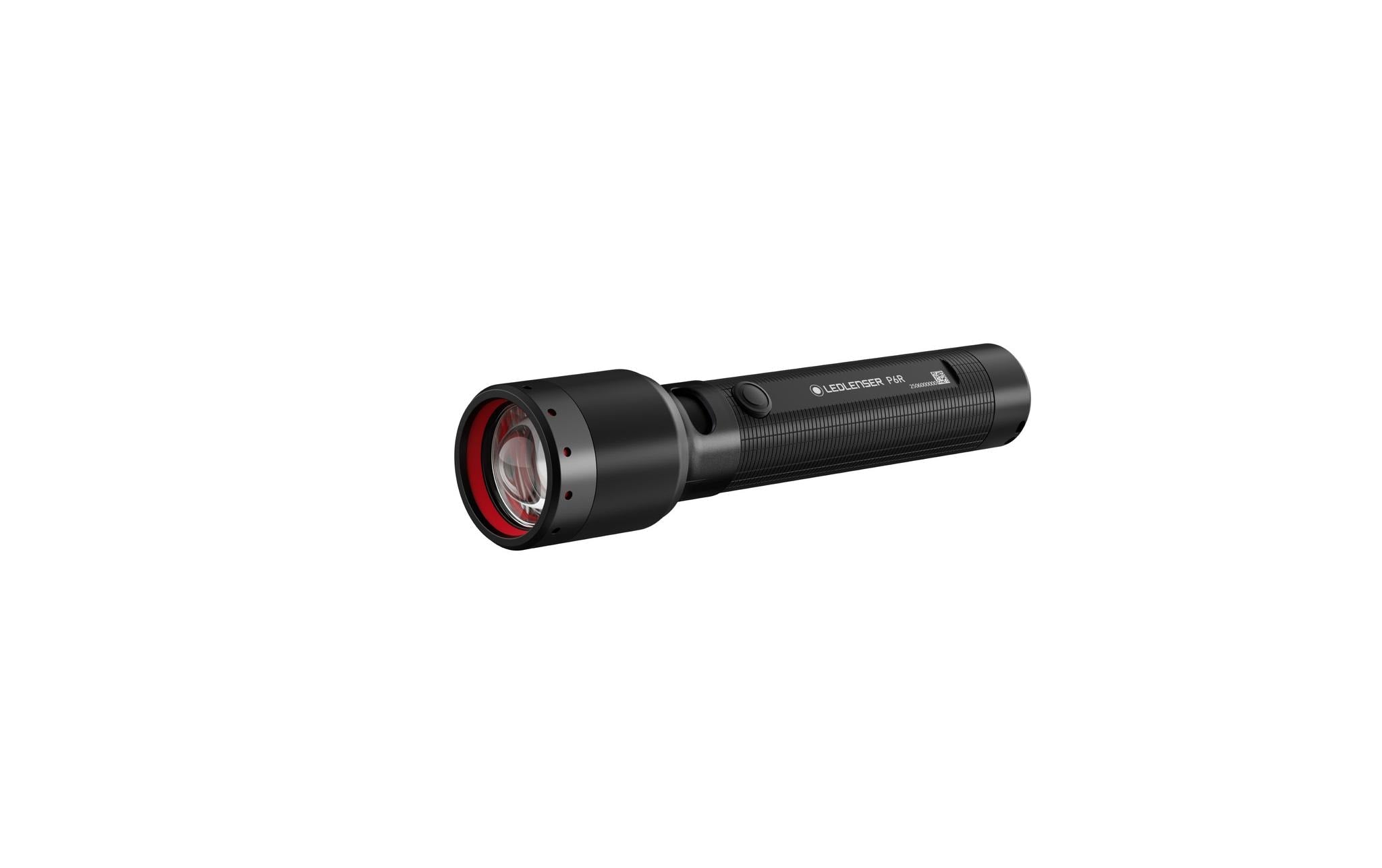 Ledlenser Taschenlampe P6R – 1200 lm, 320 m, IP68, Akku 3000 mAh, 4 Modi – Schwarz