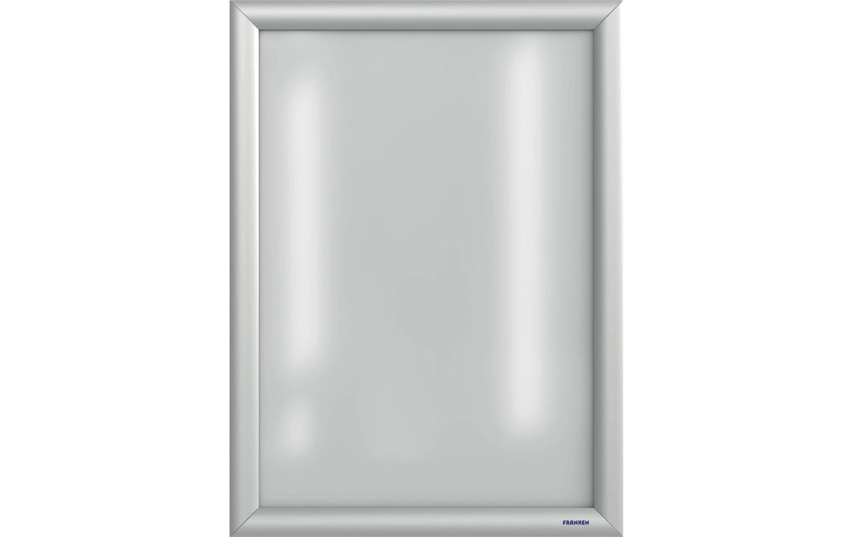 Franken Plakatrahmen – für A3 – silber – Aluminium