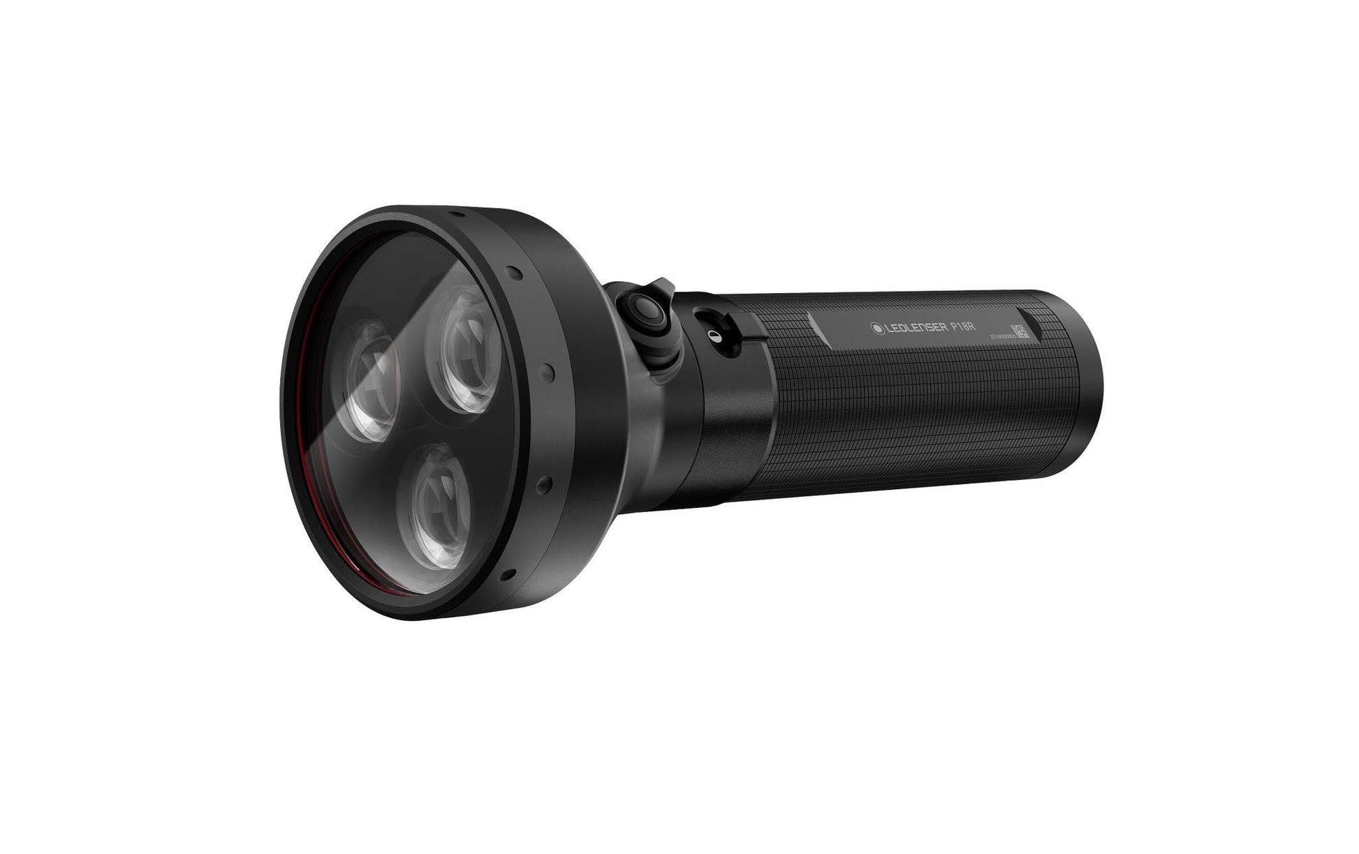 Ledlenser Taschenlampe P18R – 6500 lm, 600 m, IP68, Akku 3200 mAh, 4 Modi – Schwarz