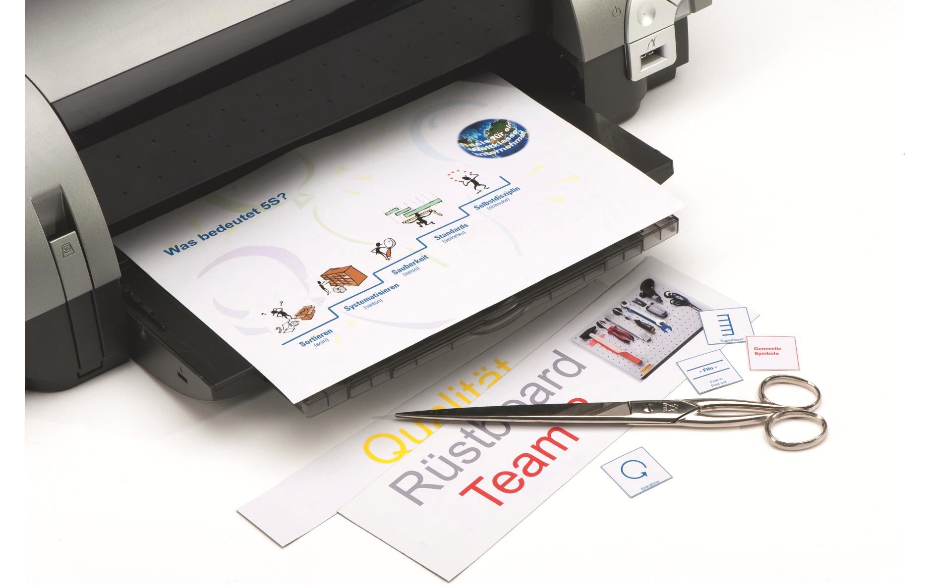 Berec Magnetfolie Weiss – matt, A4, 200 µm, Inkjet, 10 Blatt