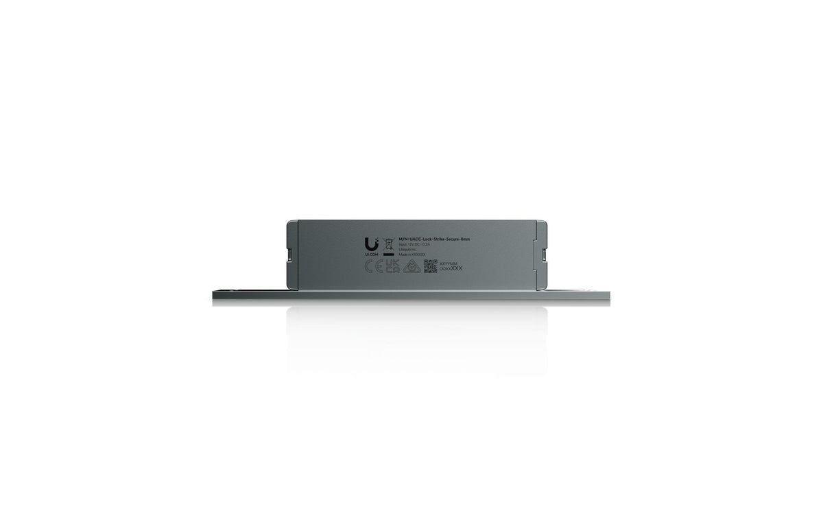 Ubiquiti UACC-Lock-Strike-Secure-8mm – 12 V, Türe, Silber, 24,5×30,5×152 mm