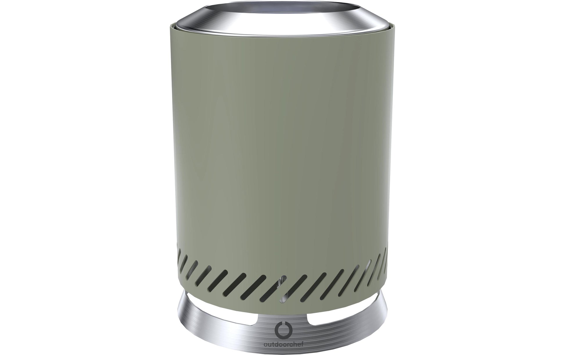 OUTDOORCHEF Dekorative Aussenleuchte FIRE POT 14 – Ø 22 cm – Grün – Keramikbeschichtet, Edelstahl