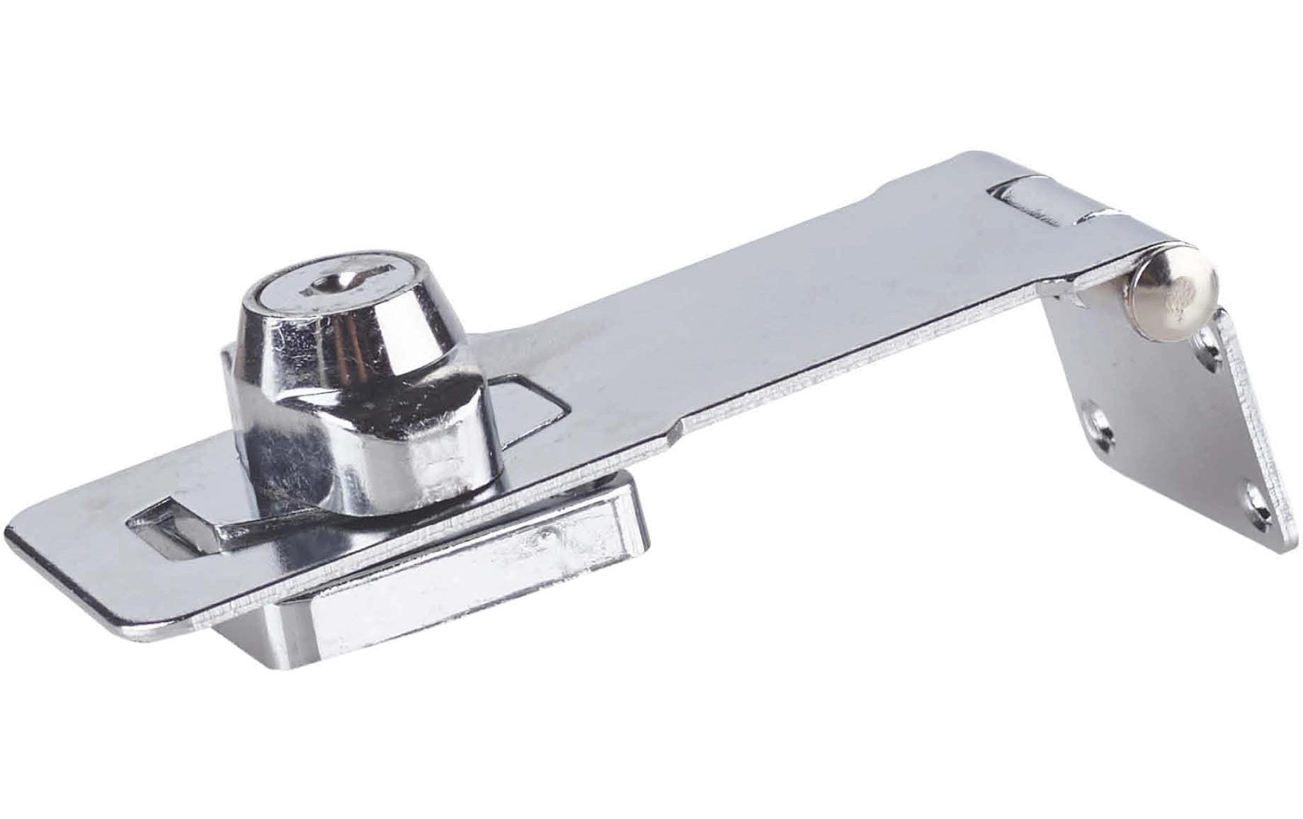 Yale Y116B Mechanisches Vorhängeschloss – Stahl, Bügel 114×41,4 mm, Basic, Aussen, Silber