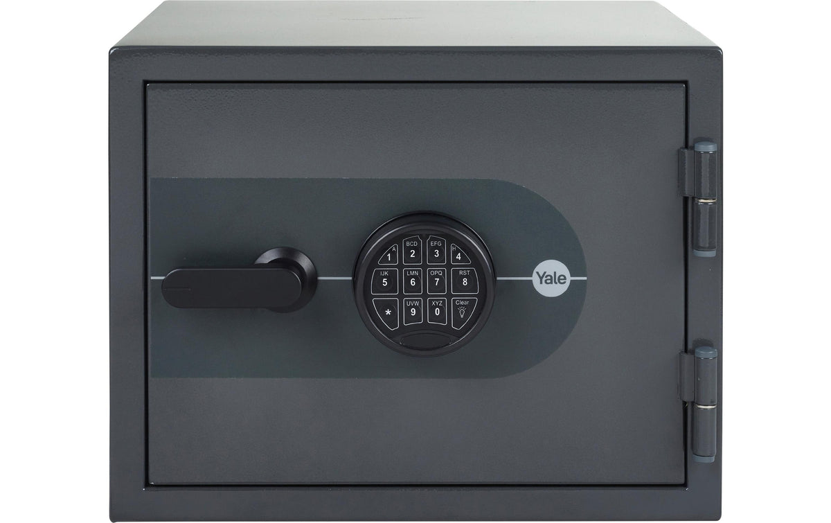Yale Tresor YEN – Elektronikschloss – 22,2 l – Feuerschutz 60 min – VdS II – Schwarz
