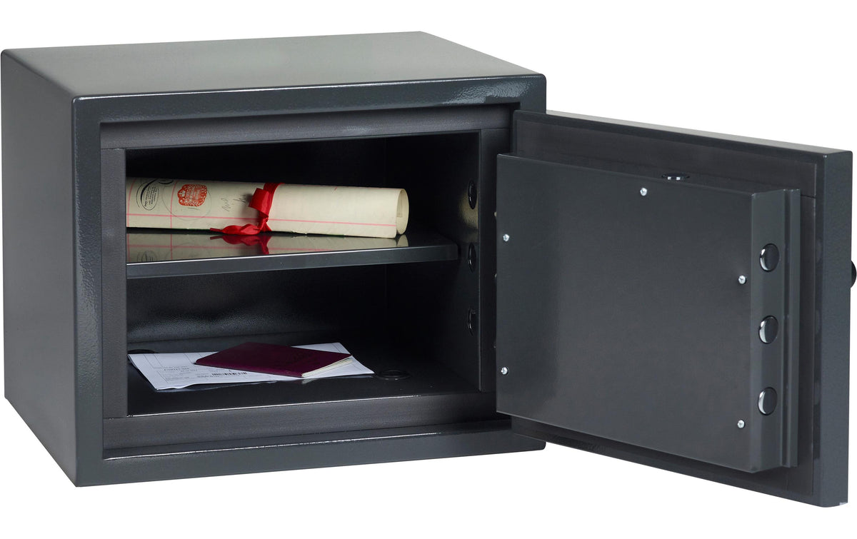 Yale Tresor YEN – Elektronikschloss – 22,2 l – Feuerschutz 60 min – VdS II – Schwarz