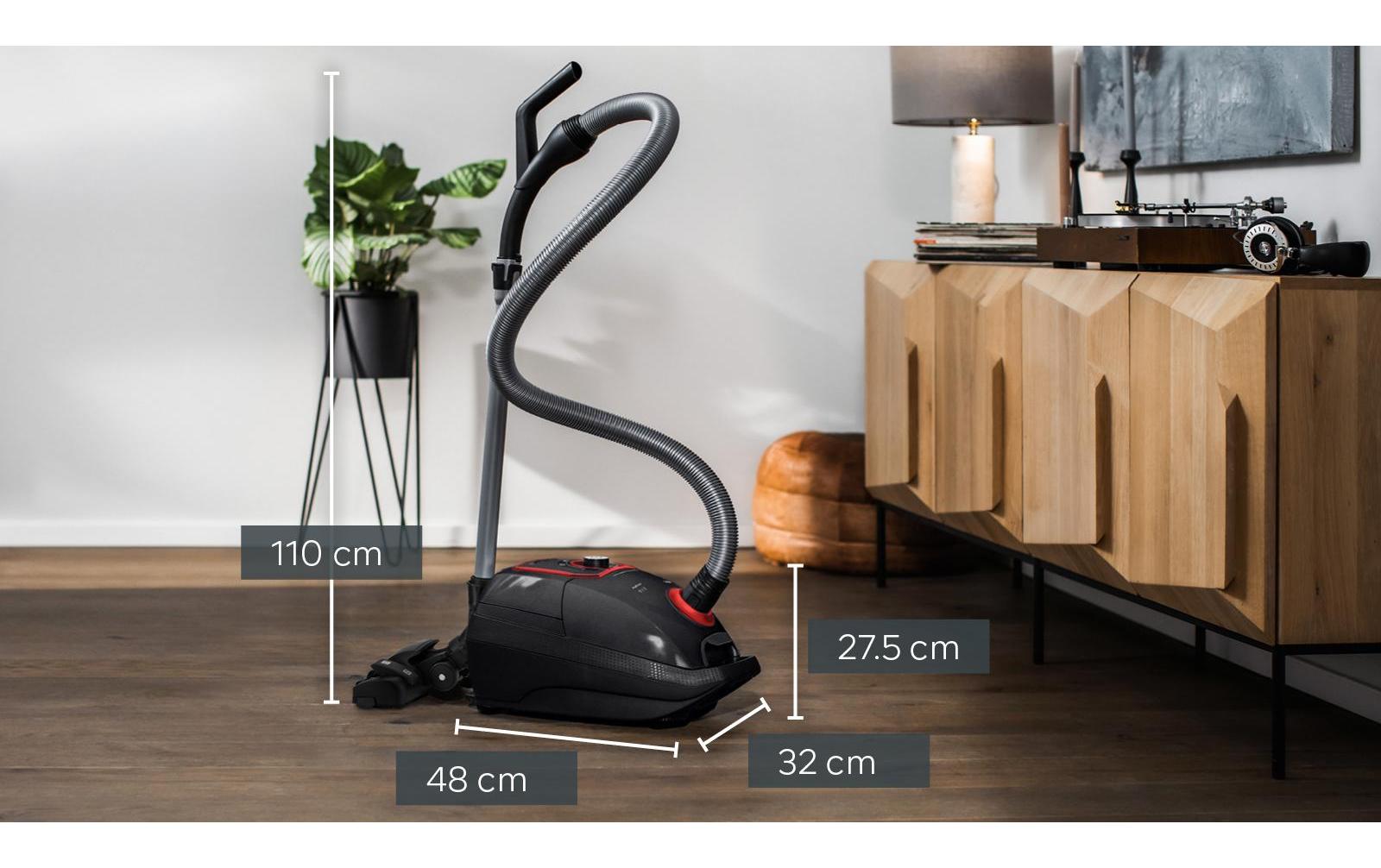 Siemens Bodenstaubsauger VSZ7XTRM – mit Beutel, 750 W, 5 l