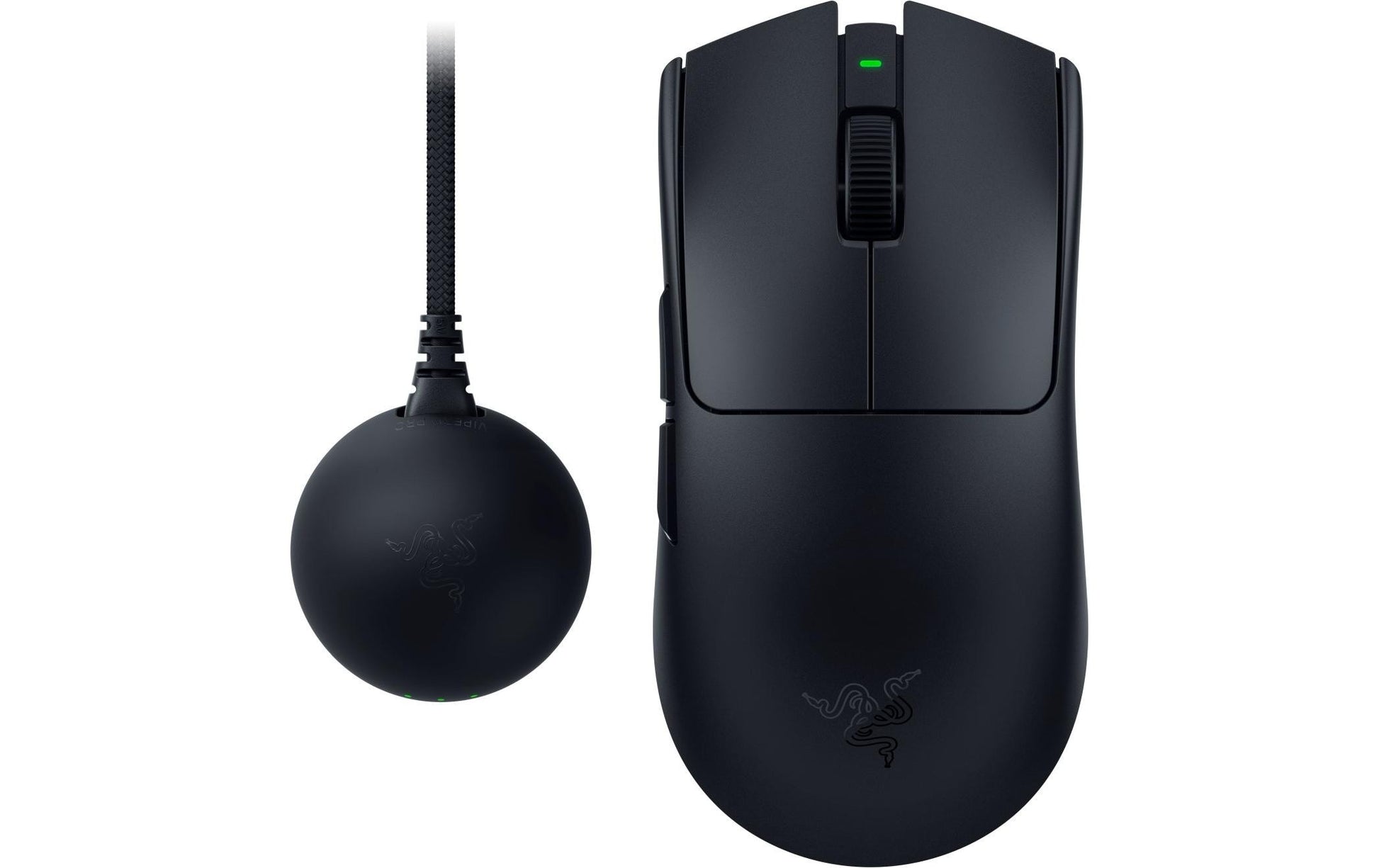 Razer Viper V4 Pro – Gaming-Maus – Kabellos (2,4 GHz), 50000 DPI, 8000 Hz, rechts, Schwarz
