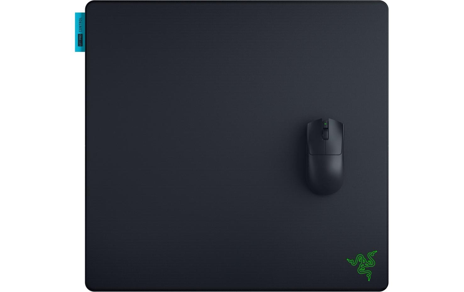 Razer Gigantus V2 Pro L - Control – Gaming-Mauspad – 480 × 500 mm, Stoff, Schwarz