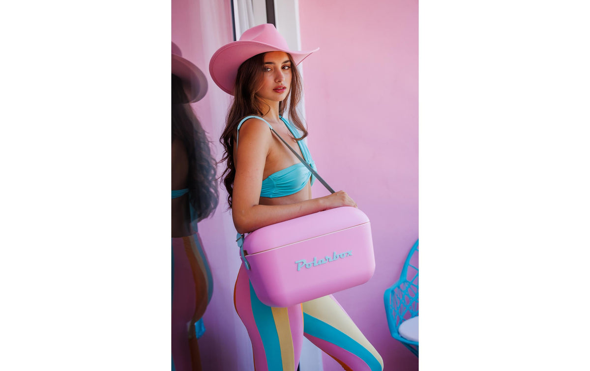 Polarbox Kühlbox – 20 l – Pink – Kunststoff (Polypropylen)