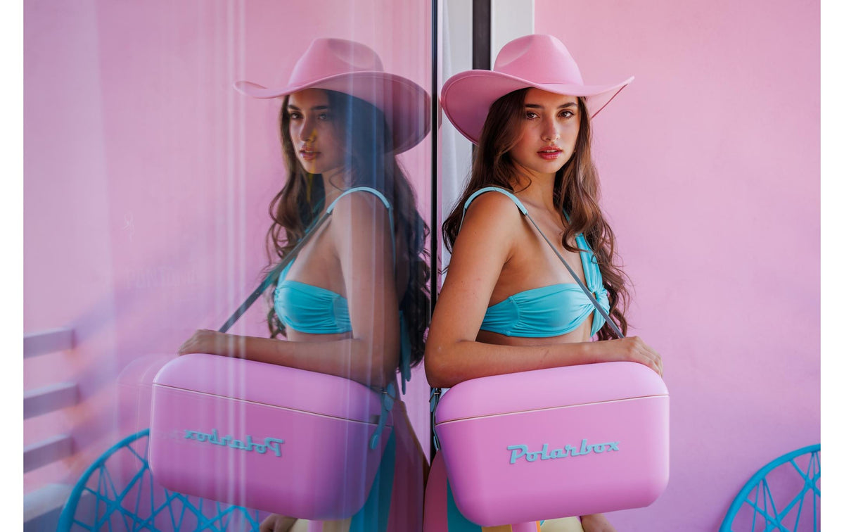Polarbox Kühlbox – 20 l – Pink – Kunststoff (Polypropylen)