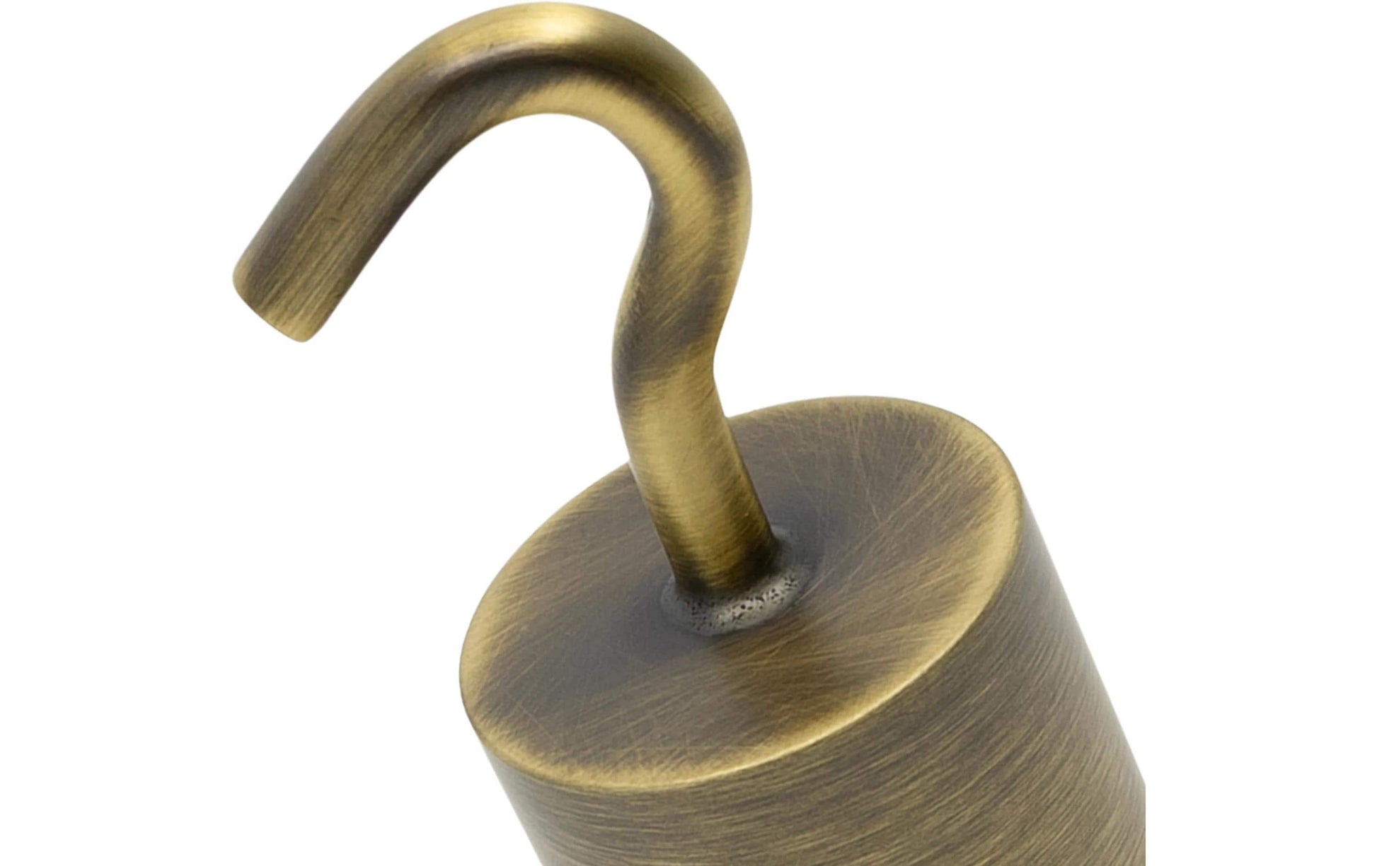 Meister Seilendkappe/Haken – Ø 30 × 70 mm, Metall, Bronze