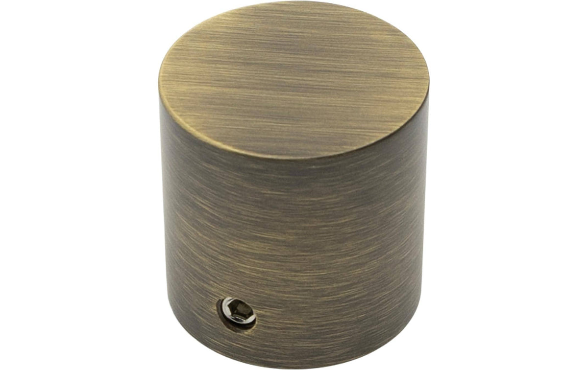 Meister Seilendkappe – Ø 30 mm, Metall, Bronze