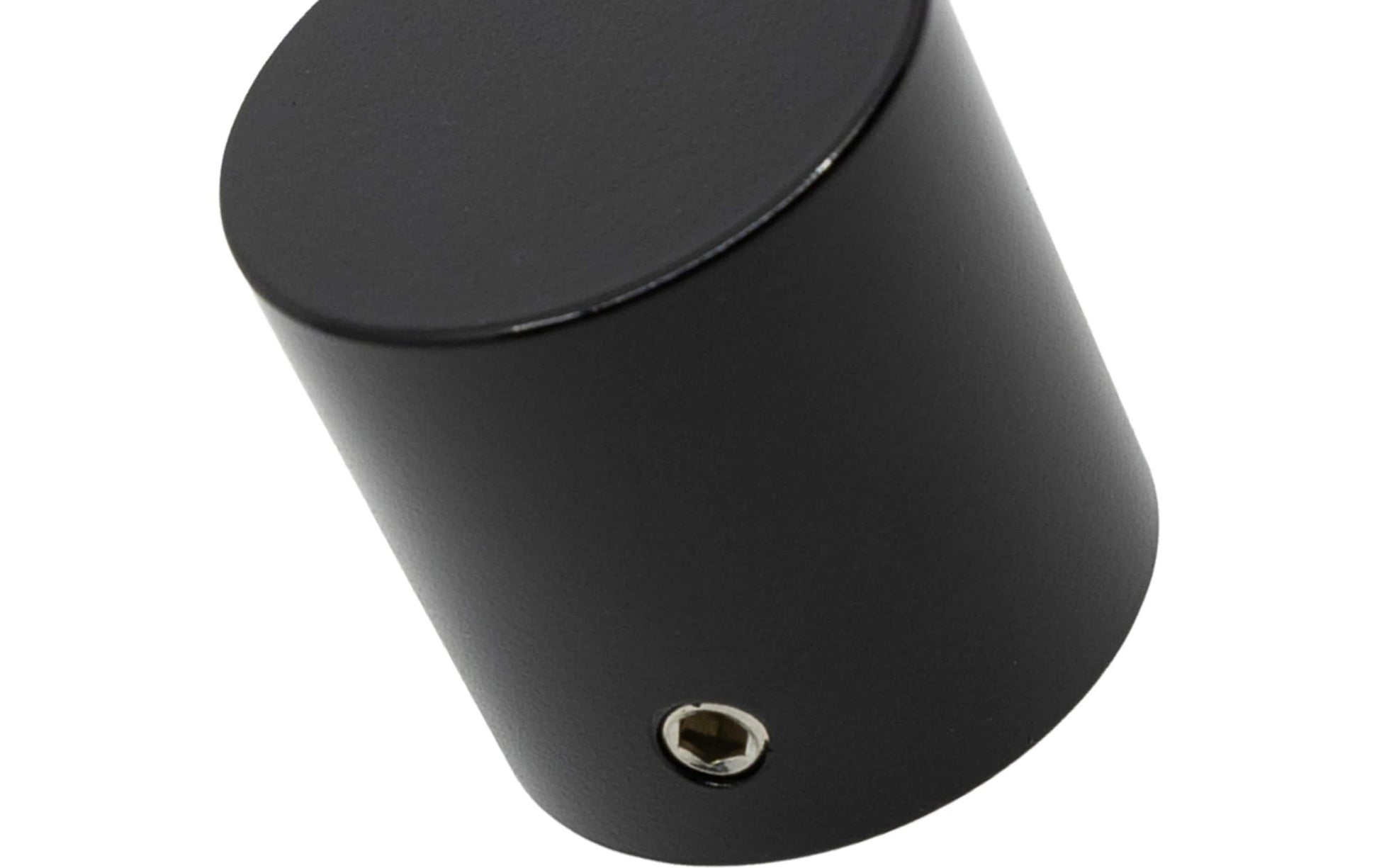 Meister Seilendkappe – Ø 30 mm, Metall, Schwarz