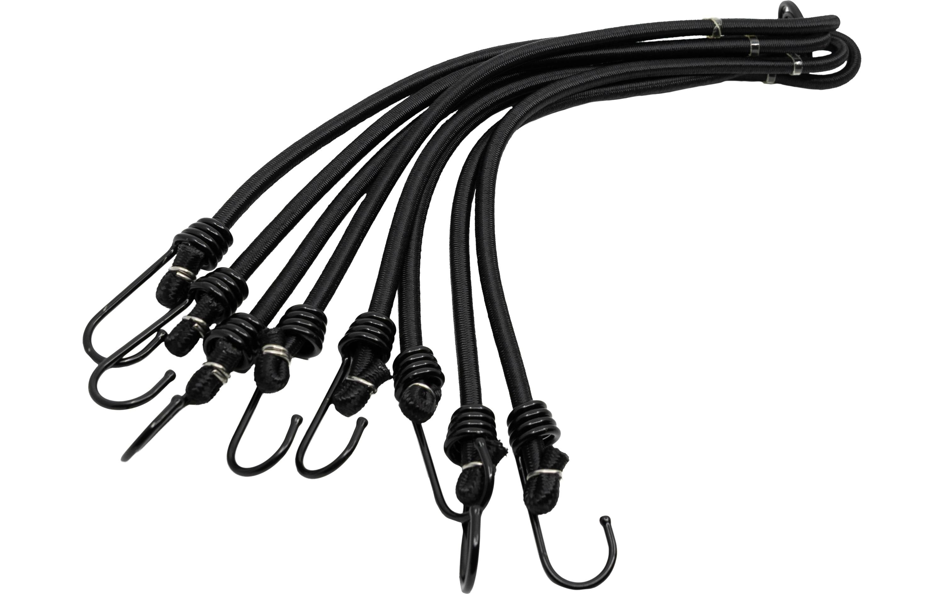 Meister Schnur – Ø 8 mm, 0,8 m, Gummi, schwarz