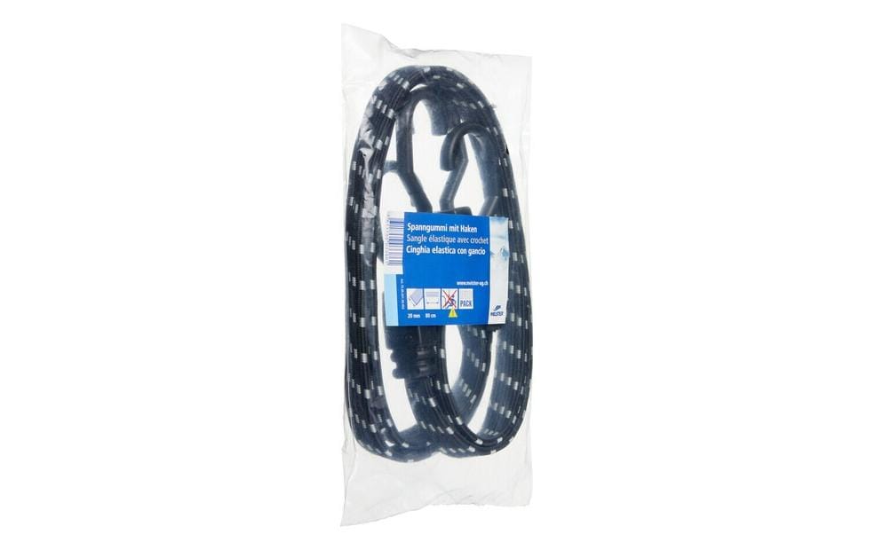 Meister Spanngummi – Ø 20 mm, 80 cm – schwarz, Polyester