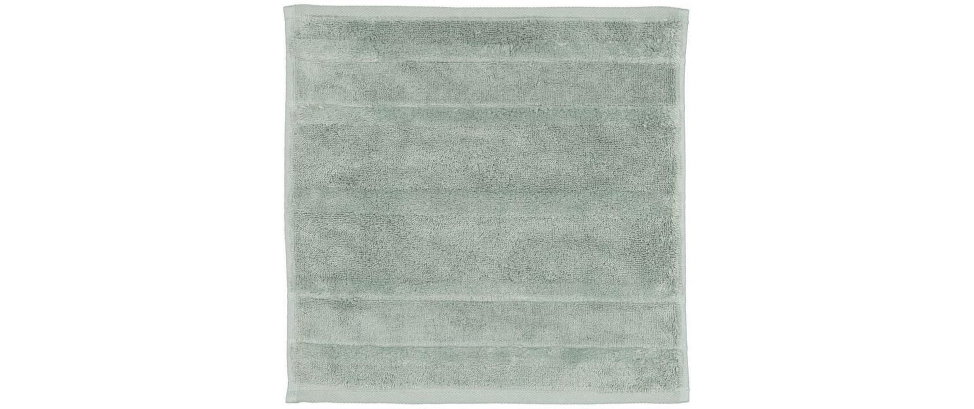 Cawö Waschlappen Noblesse – 30×30 cm, Baumwolle, Grün