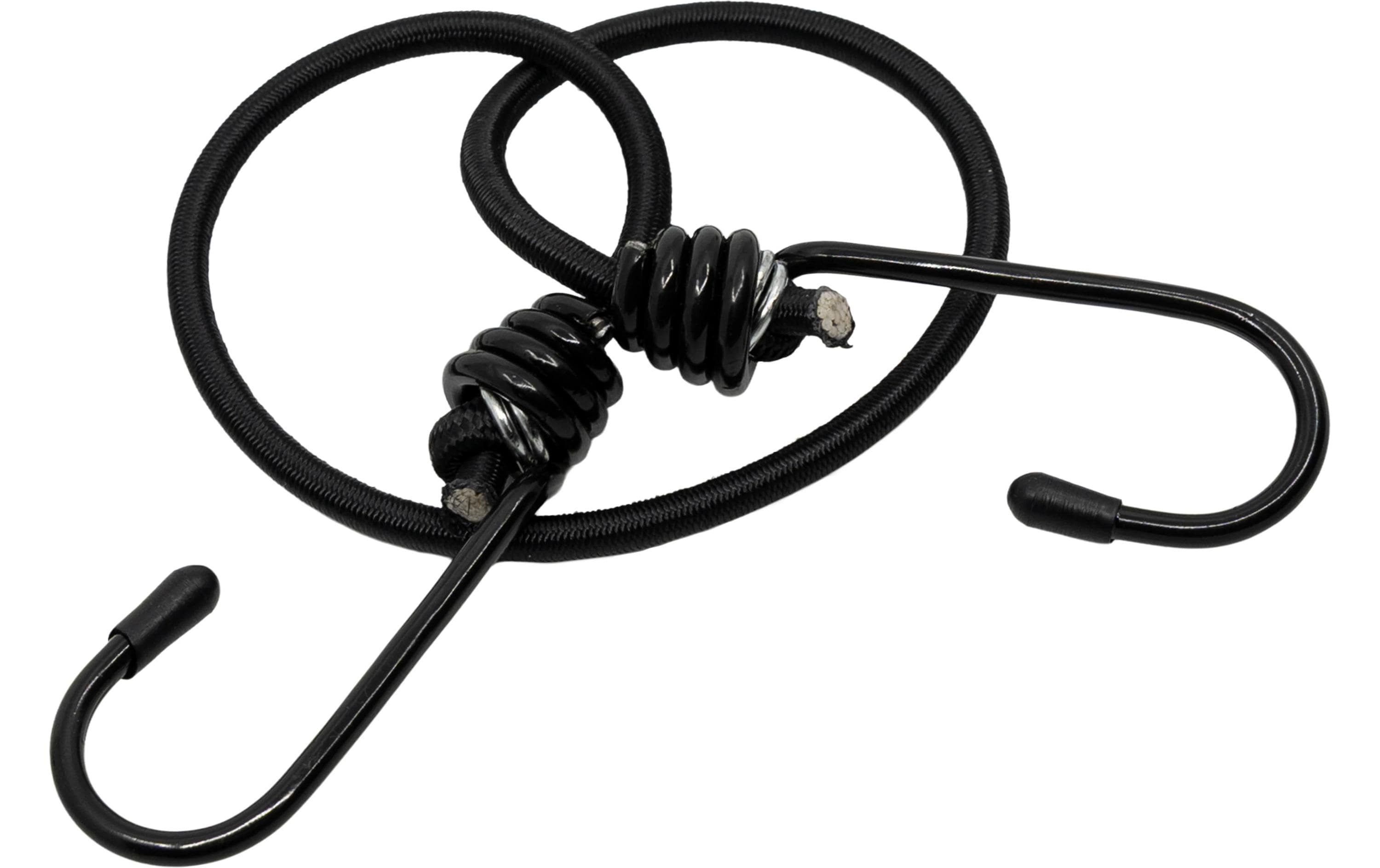 Meister Schnur – Ø 5 mm, 0,5 m, Gummi, schwarz