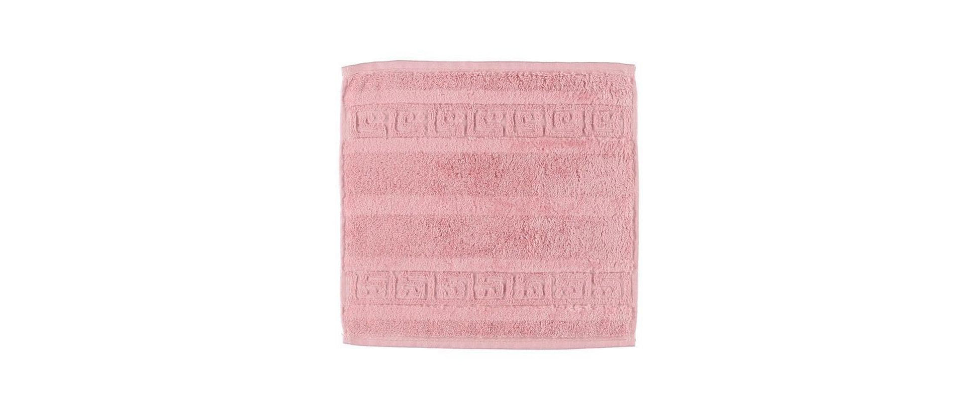 Cawö Waschlappen Noblesse – 30×30 cm, Baumwolle, Rosa