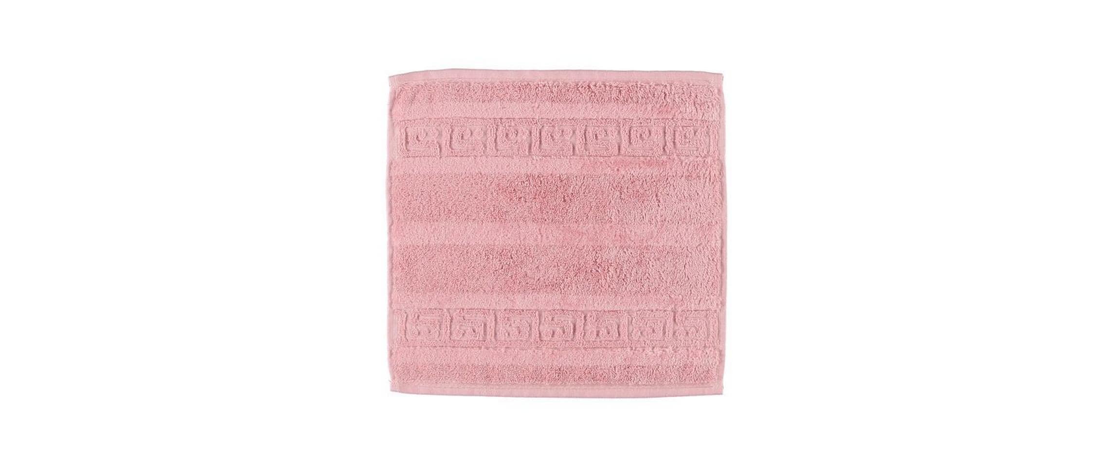 Cawö Waschlappen Noblesse – 30×30 cm, Baumwolle, Rosa