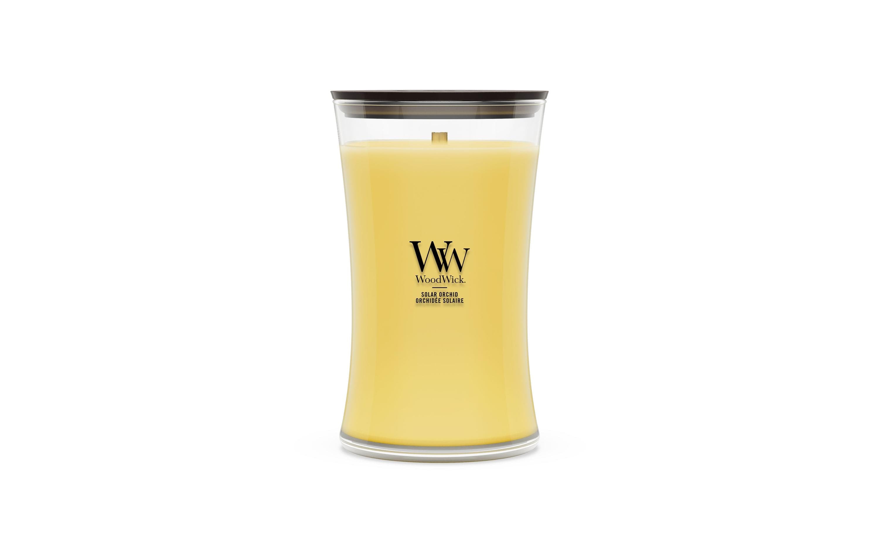 WoodWick Duftkerze – Solar Orchid – Ø 10,2 × 17,8 cm