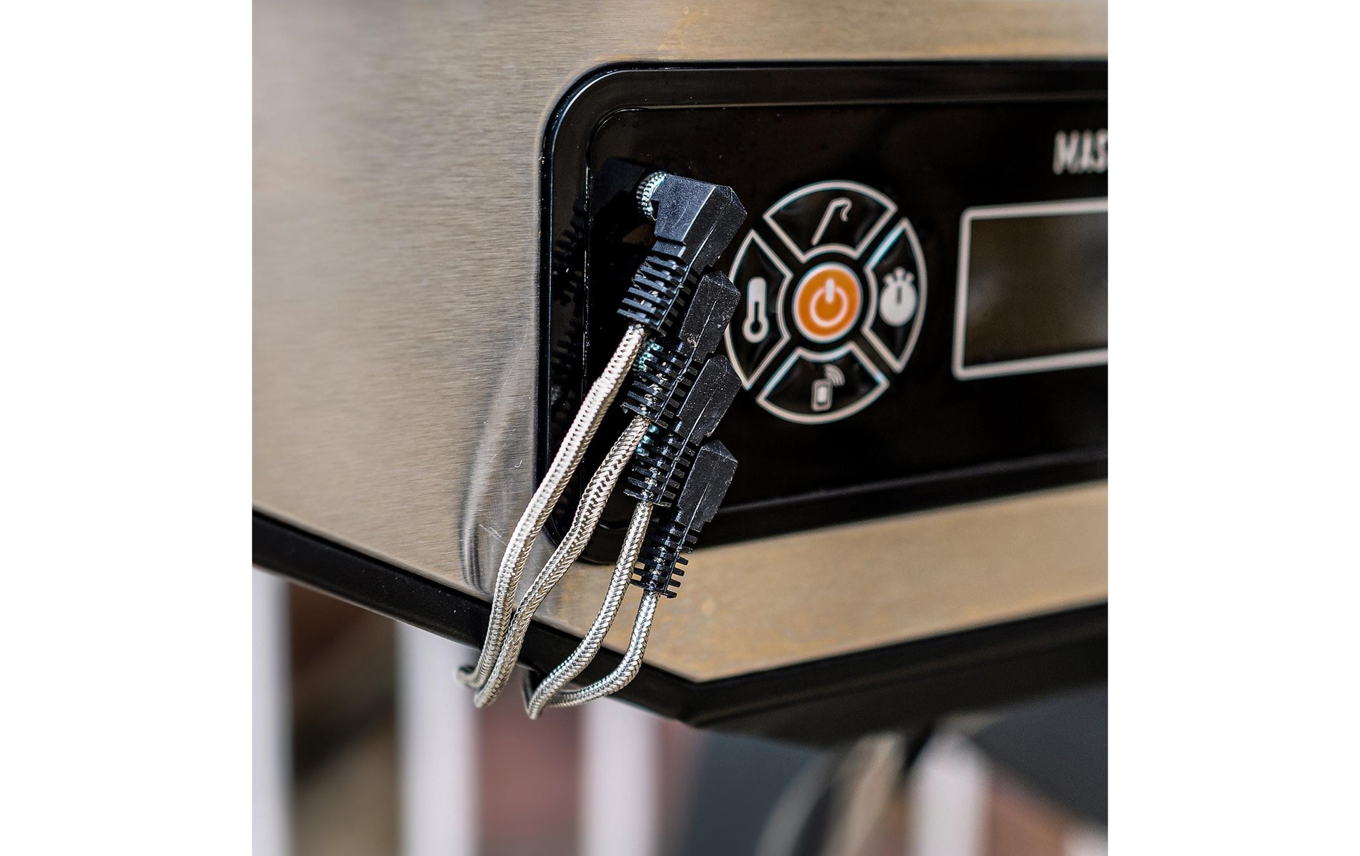 Masterbuilt Temperatursonden 710 WiFi – 11,6 × 12,0 × 1,6 cm, für 710 WiFi Smoker, Silber