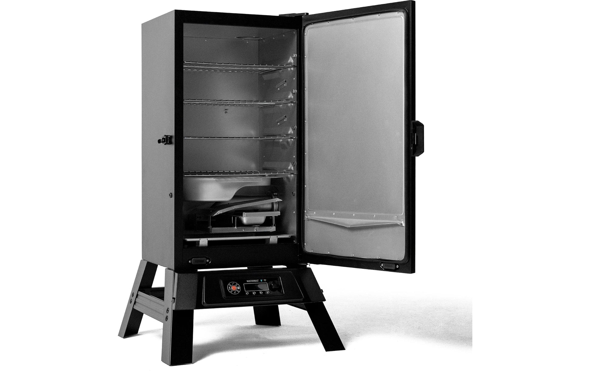 Masterbuilt Smoker 710 WiFi – 4600 cm² Grillfläche, 103,2 cm Höhe, Edelstahl – Schwarz