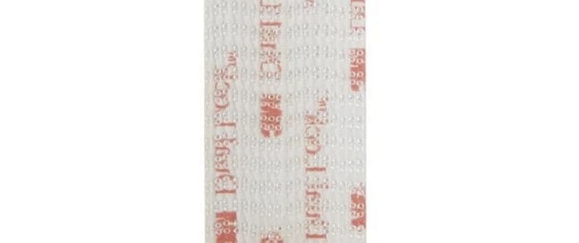 Scotch Klettband – 25 mm × 0,1 m, transparent, selbstklebend