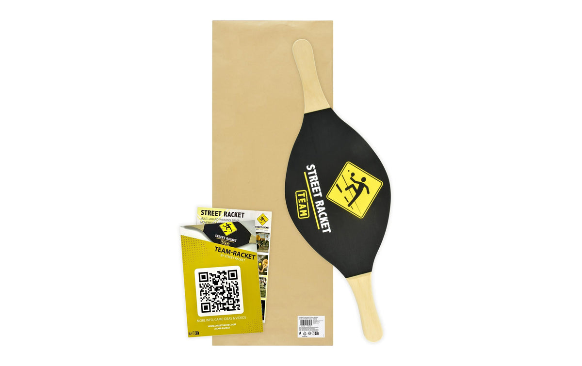 Schildkröt funsports Street Racket Team Racket – Holz (Linde) – 1 Stück
