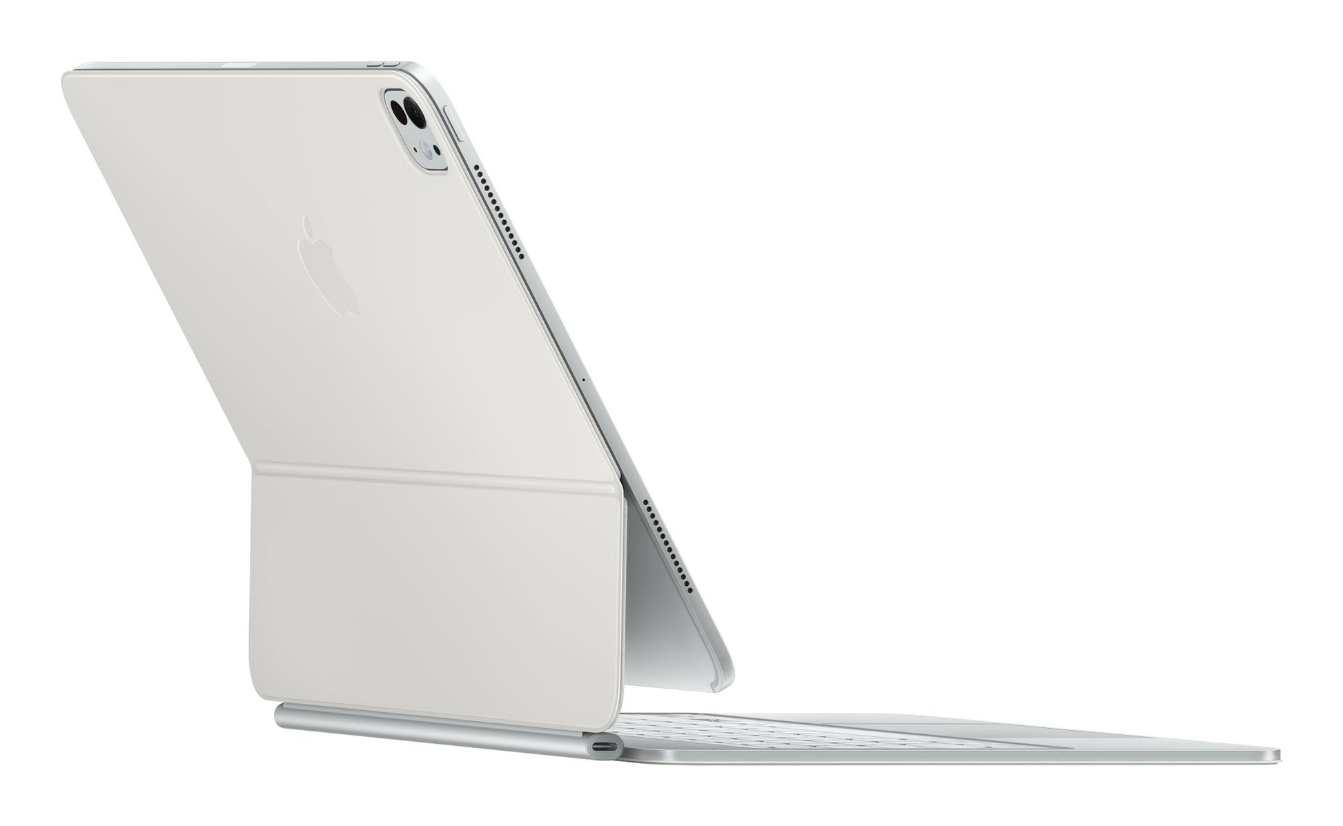 Apple Magic Keyboard – Tastatur, CH-Layout (DE-CH), mit Touchpad, Weiss – für iPad Pro 13" (M5)