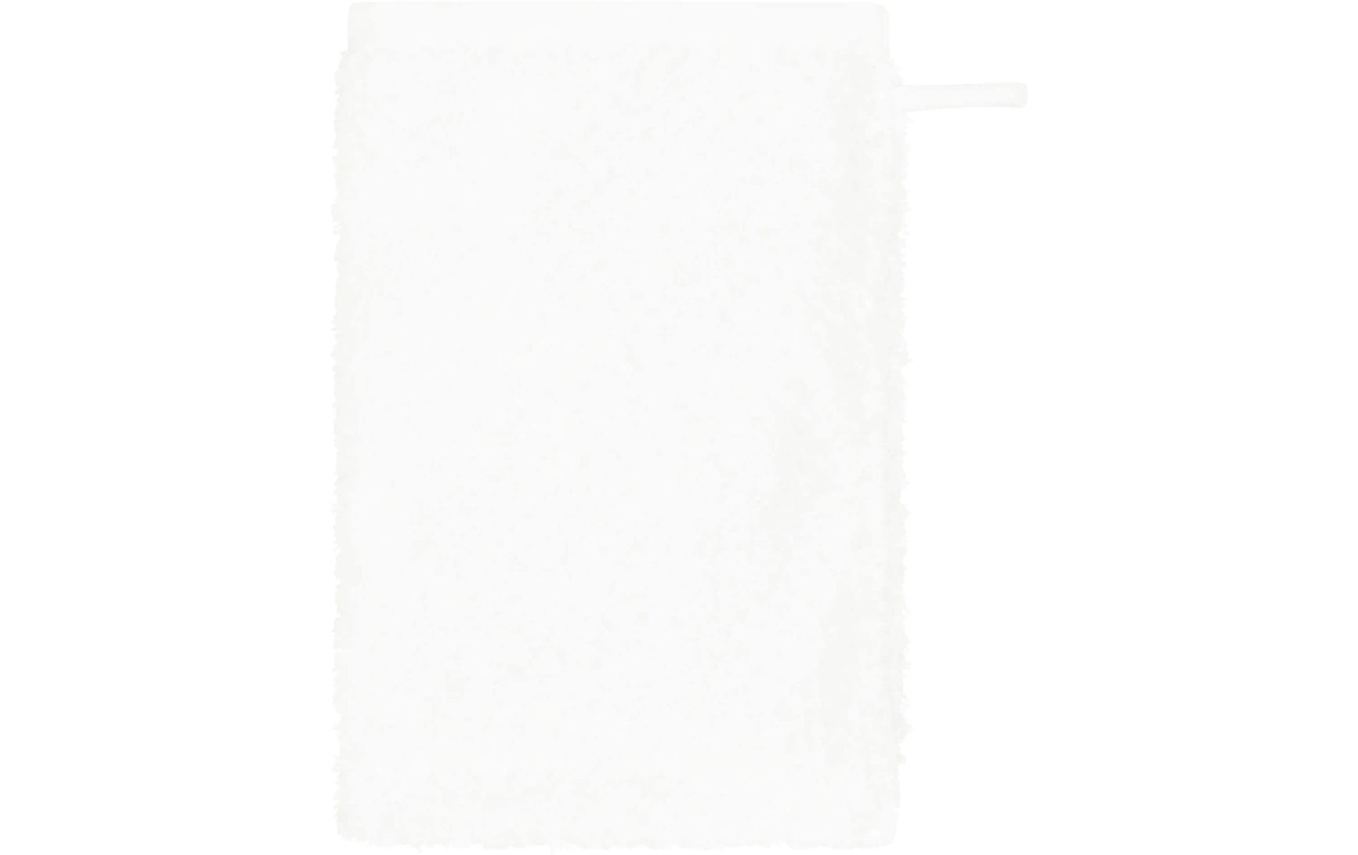 Cawö Waschhandschuh – 16×22 cm, Baumwolle, Weiss