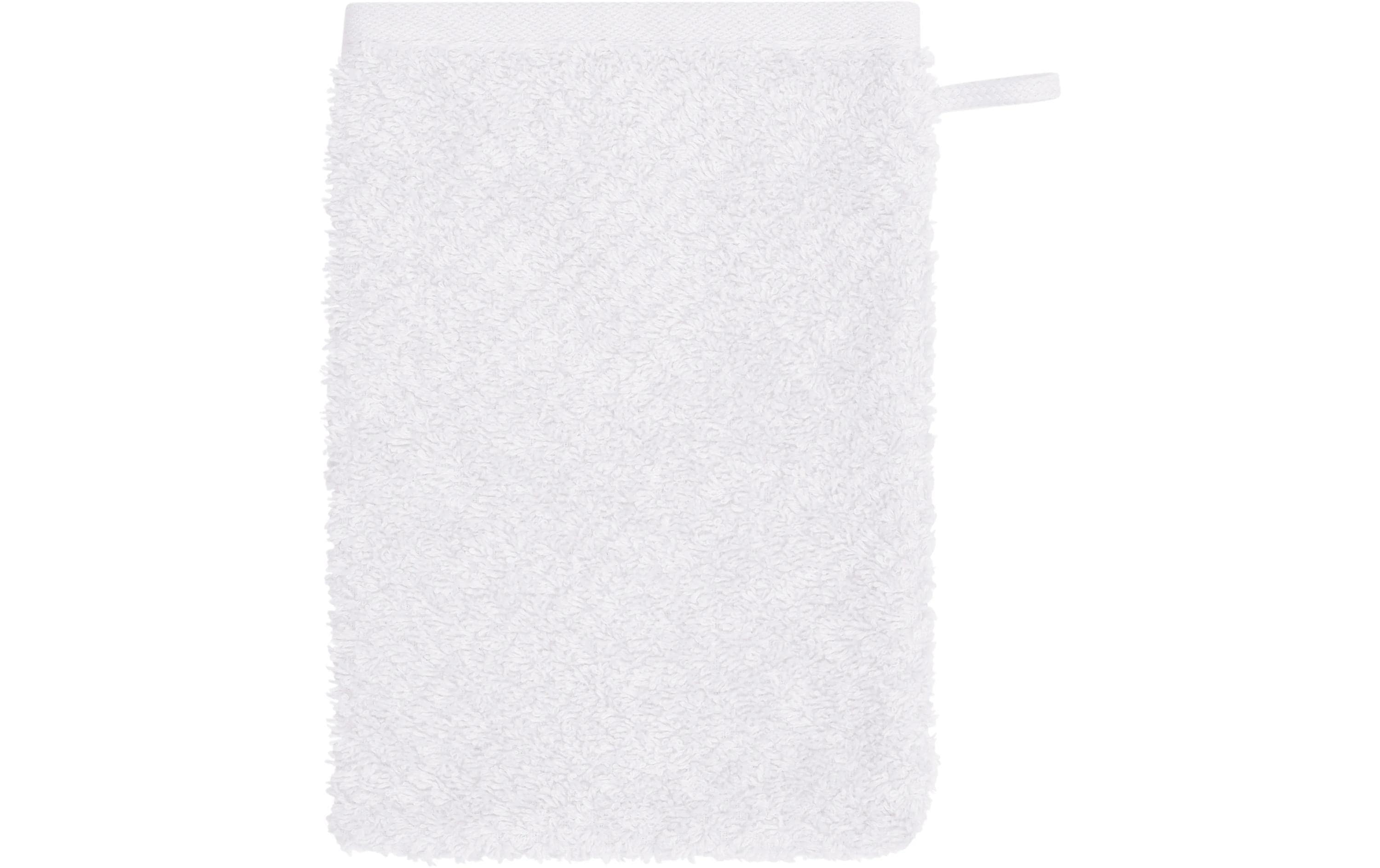 Cawö Waschhandschuh Pure – 16 × 22 cm, Grau, Baumwolle