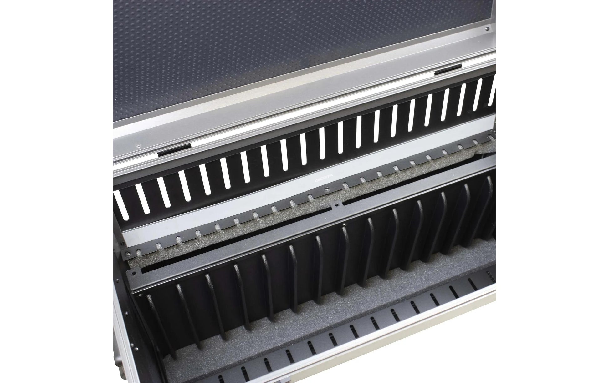 Dicota dockingstation Dicota – Ladewagen für 16 Laptops, abschliessbar, grau