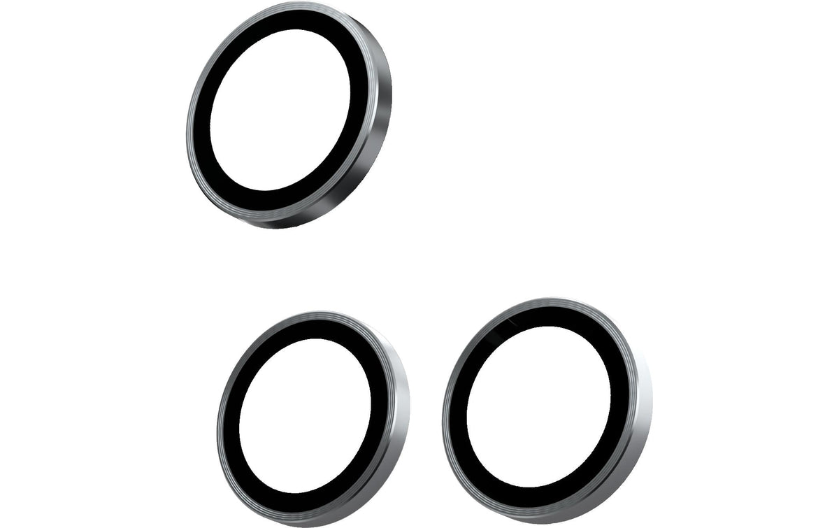 Rhinoshield Lens Protectors Pro – Kameraschutz, Titan – für iPhone 17 Pro, iPhone 17 Pro Max – Grau