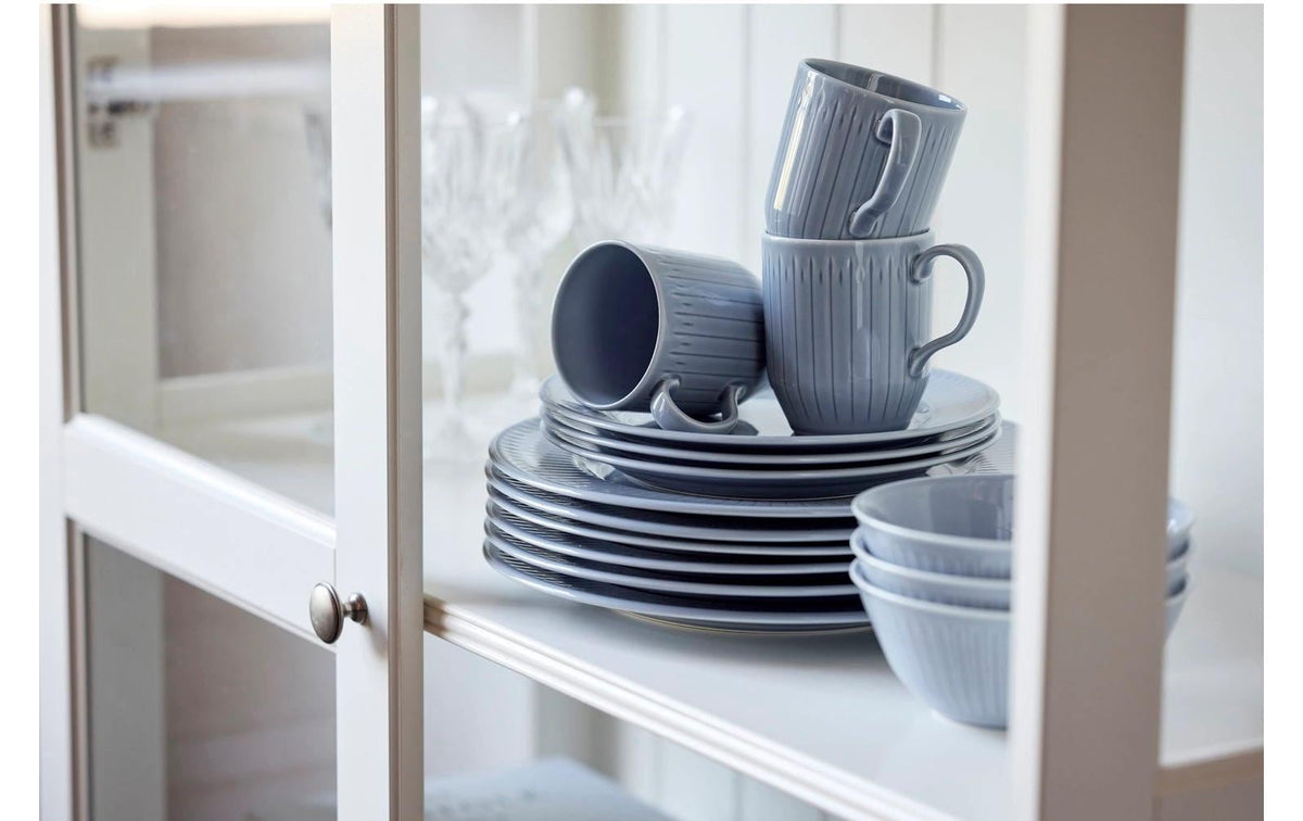 Coast Schüssel Horizon – 4er Set, Ø 14 cm, Porzellan, Hellblau, spülmaschinenfest, mikrowellengeeignet
