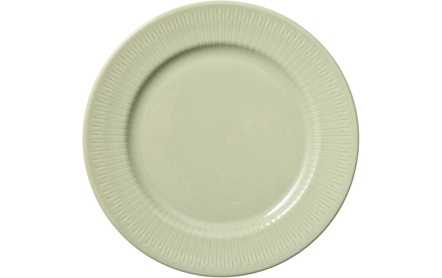 Coast Speiseteller Horizon – 4er Set, Ø 27 cm, Porzellan, Hellgrün, spülmaschinenfest, mikrowellengeeignet