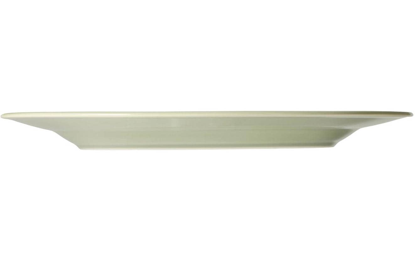 Coast Speiseteller Horizon – 4er Set, Ø 27 cm, Porzellan, Hellgrün, spülmaschinenfest, mikrowellengeeignet