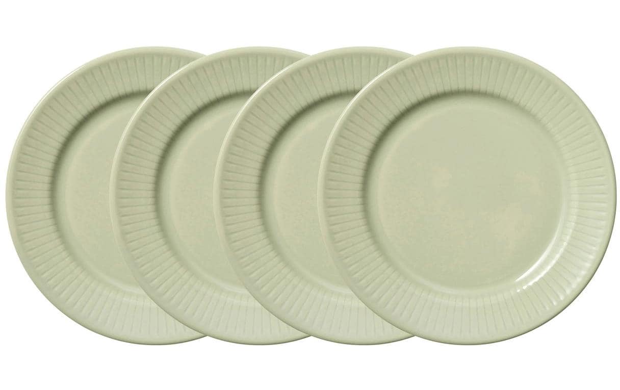 Coast Frühstücks- & Dessertteller Horizon – 4er Set, Ø 22 cm, Porzellan, spülmaschinenfest