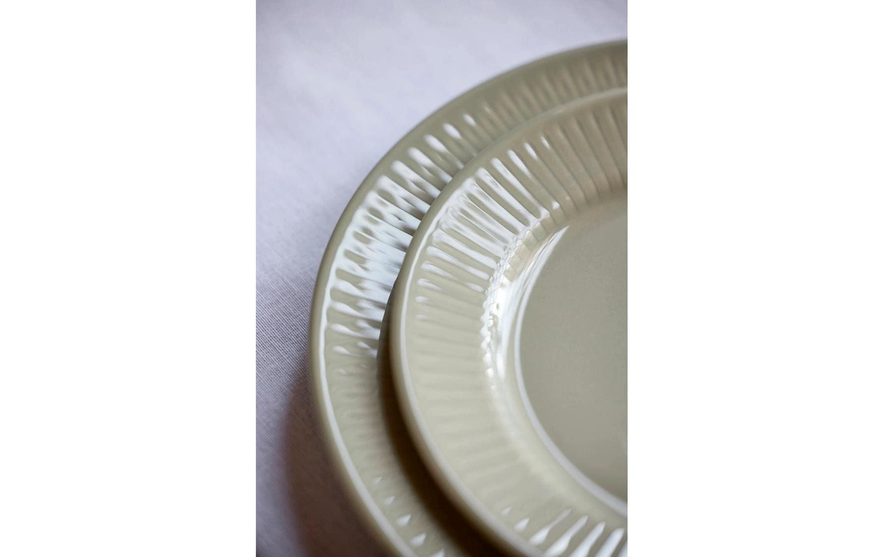 Coast Frühstücks- & Dessertteller Horizon – 4er Set, Ø 22 cm, Porzellan, spülmaschinenfest