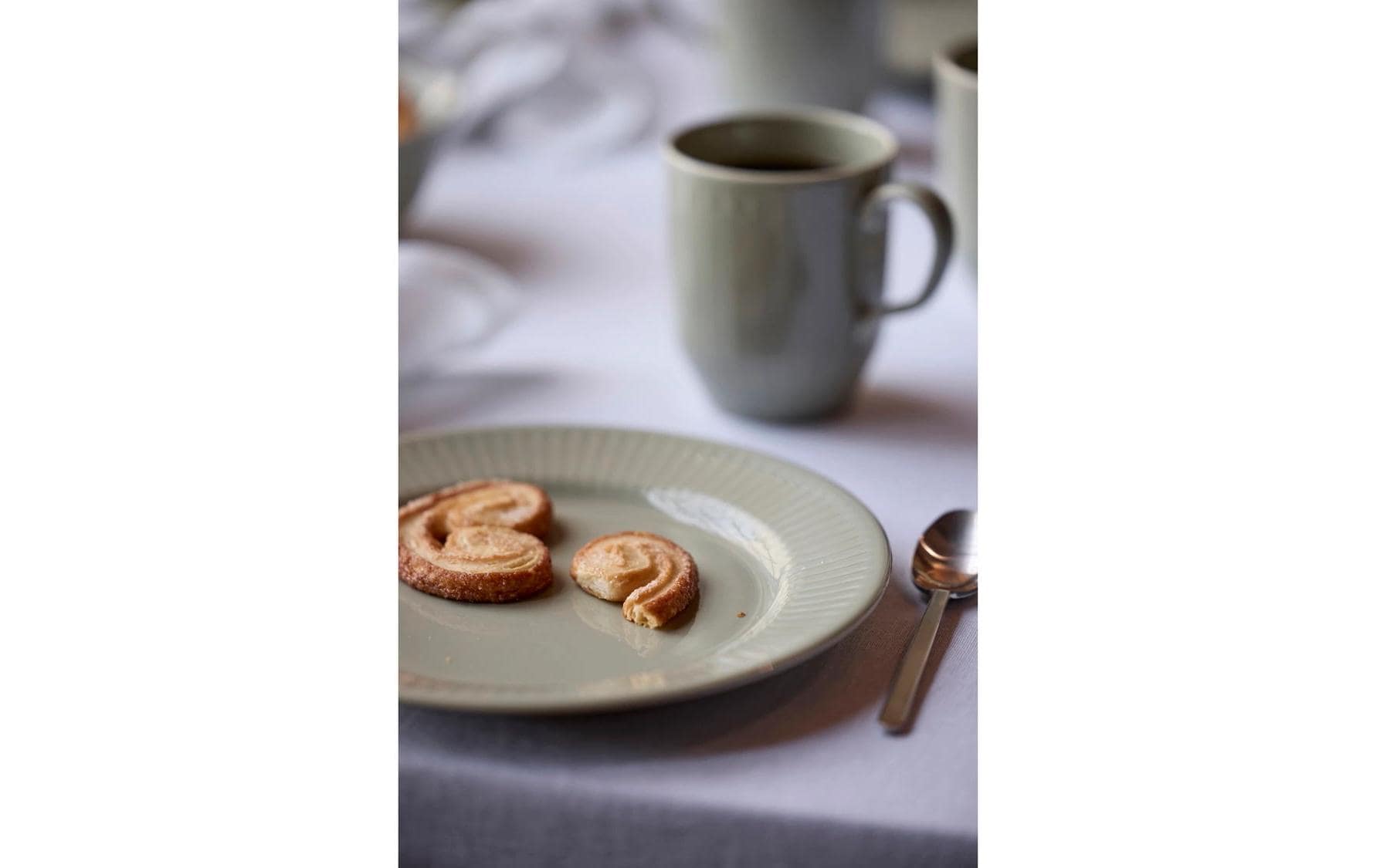 Coast Frühstücks- & Dessertteller Horizon – 4er Set, Ø 22 cm, Porzellan, spülmaschinenfest
