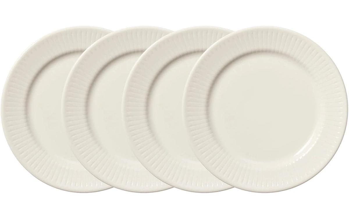 Coast Frühstücks- & Dessertteller Horizon – 4er Set, Ø 22 cm, Porzellan, spülmaschinenfest