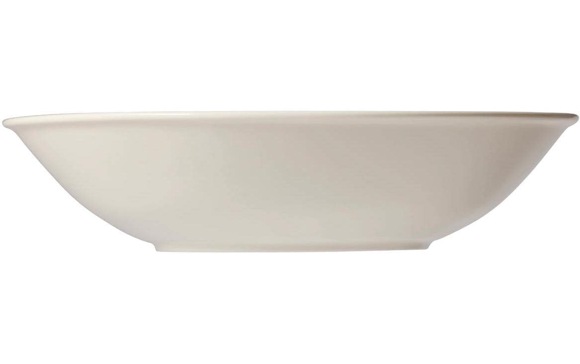 Coast Pastateller Horizion – 4er Set, Ø 21 cm, Porzellan, Weiss, spülmaschinenfest, mikrowellengeeignet