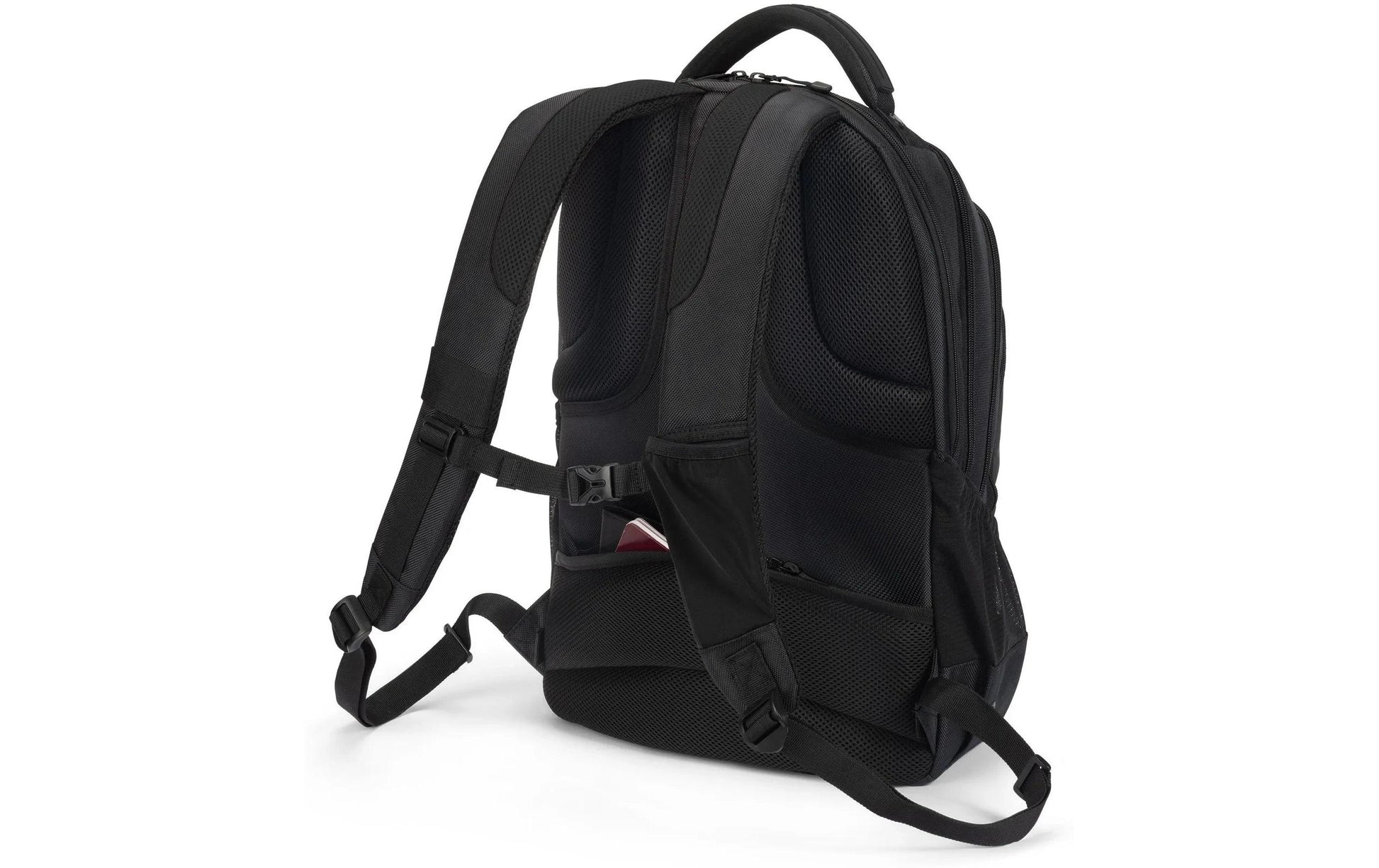 DICOTA SEEKER II Notebook-Rucksack bis 16" – mit Zusatzfächern – Schwarz