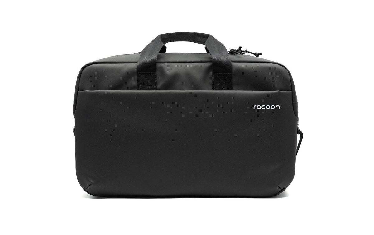 Racoon Notebook-Tasche bis 15,7" – wasserabweisend, Organizerfächer – Schwarz