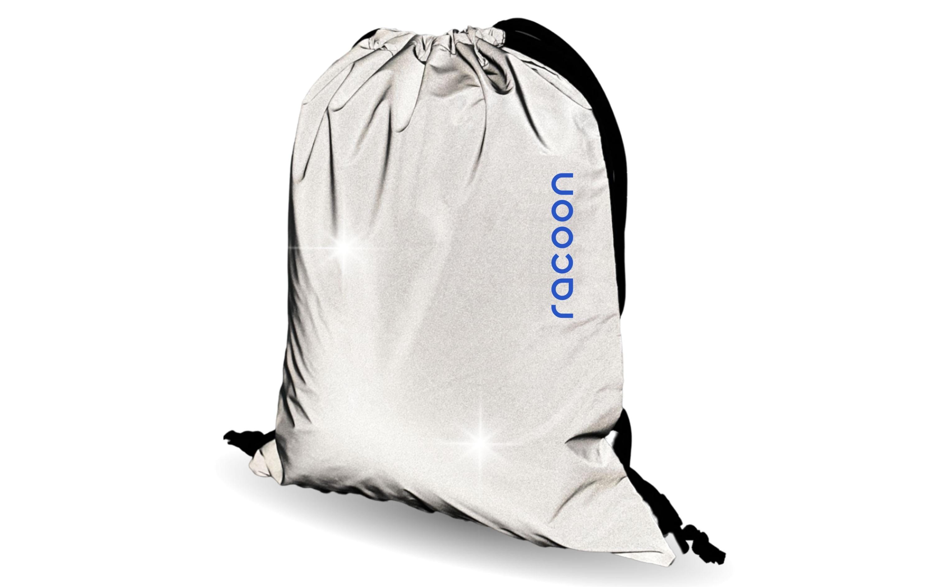 Racoon Sportbeutel – 15 l, reflektierend, grau
