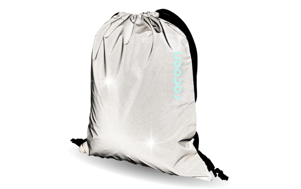 Racoon Sportbeutel – 15 l, reflektierend, grau